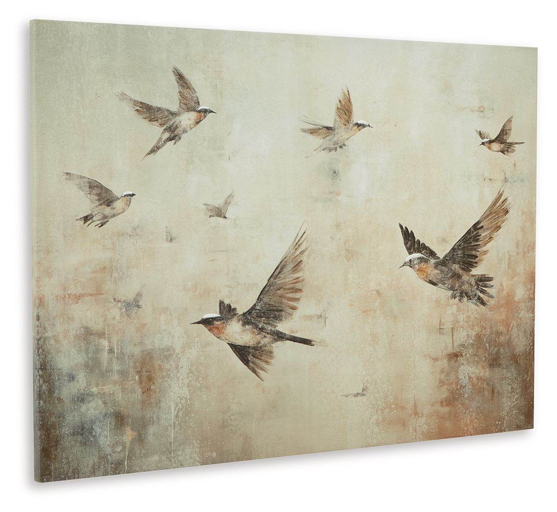 Collmund - Gray / Brown - Wall Art - Forward Furniture