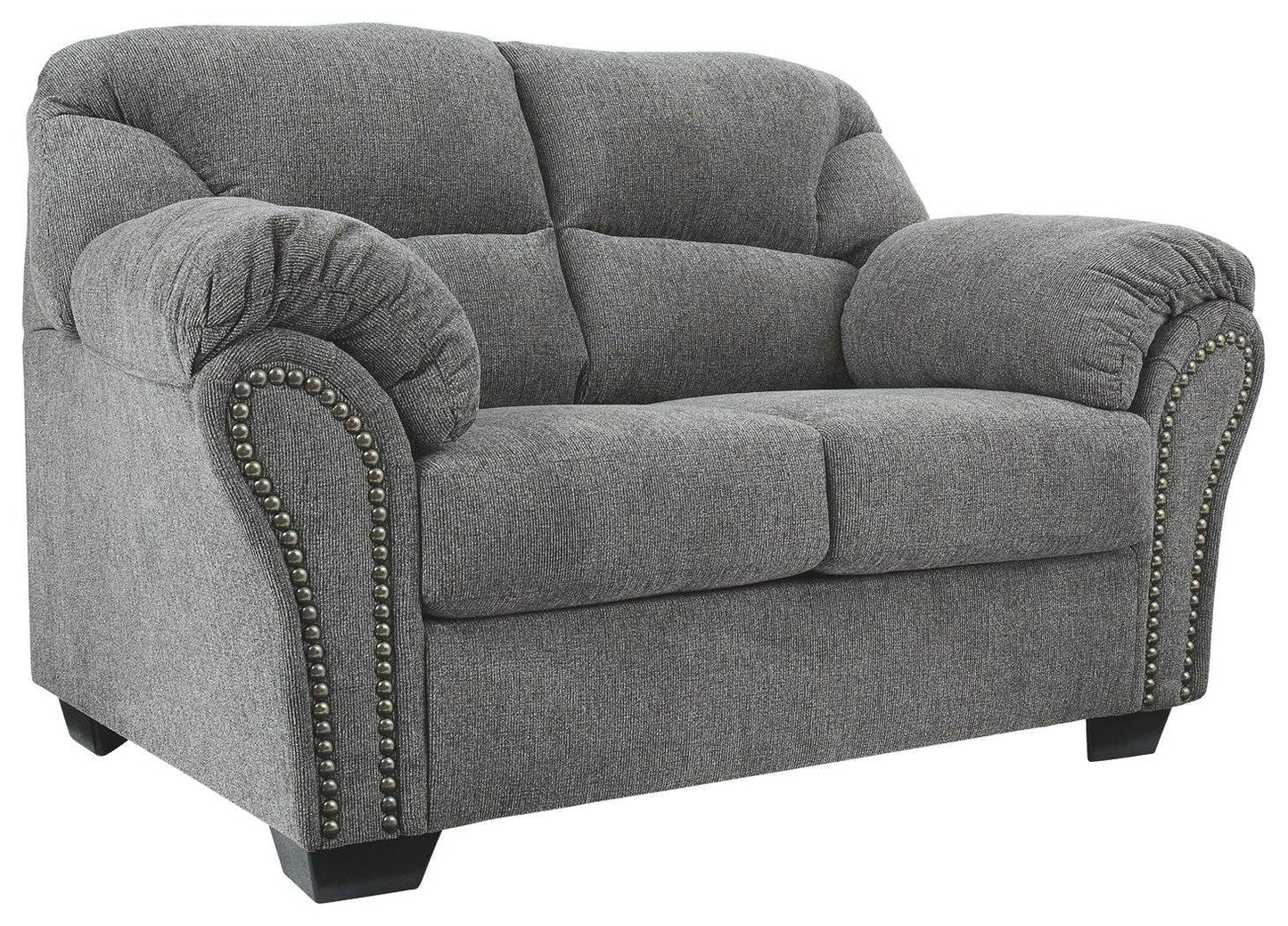 Allmaxx - Pewter - Loveseat - Forward Furniture