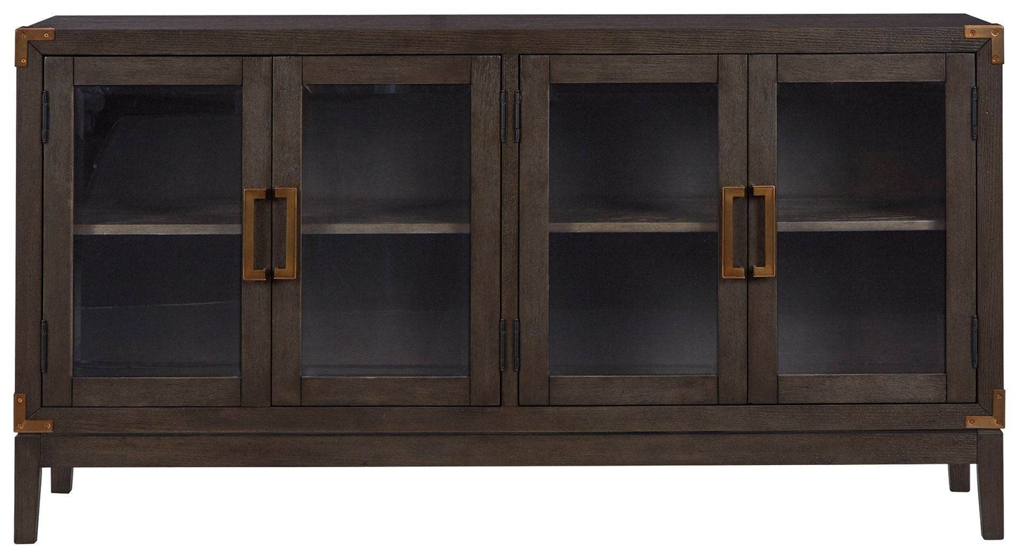 Burkhaus - Dark Brown - Dining Room Server - Forward Furniture