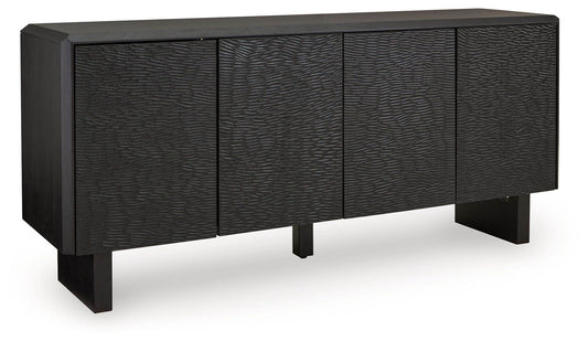 Farrelmore - Black - Accent Cabinet - Forward Furniture