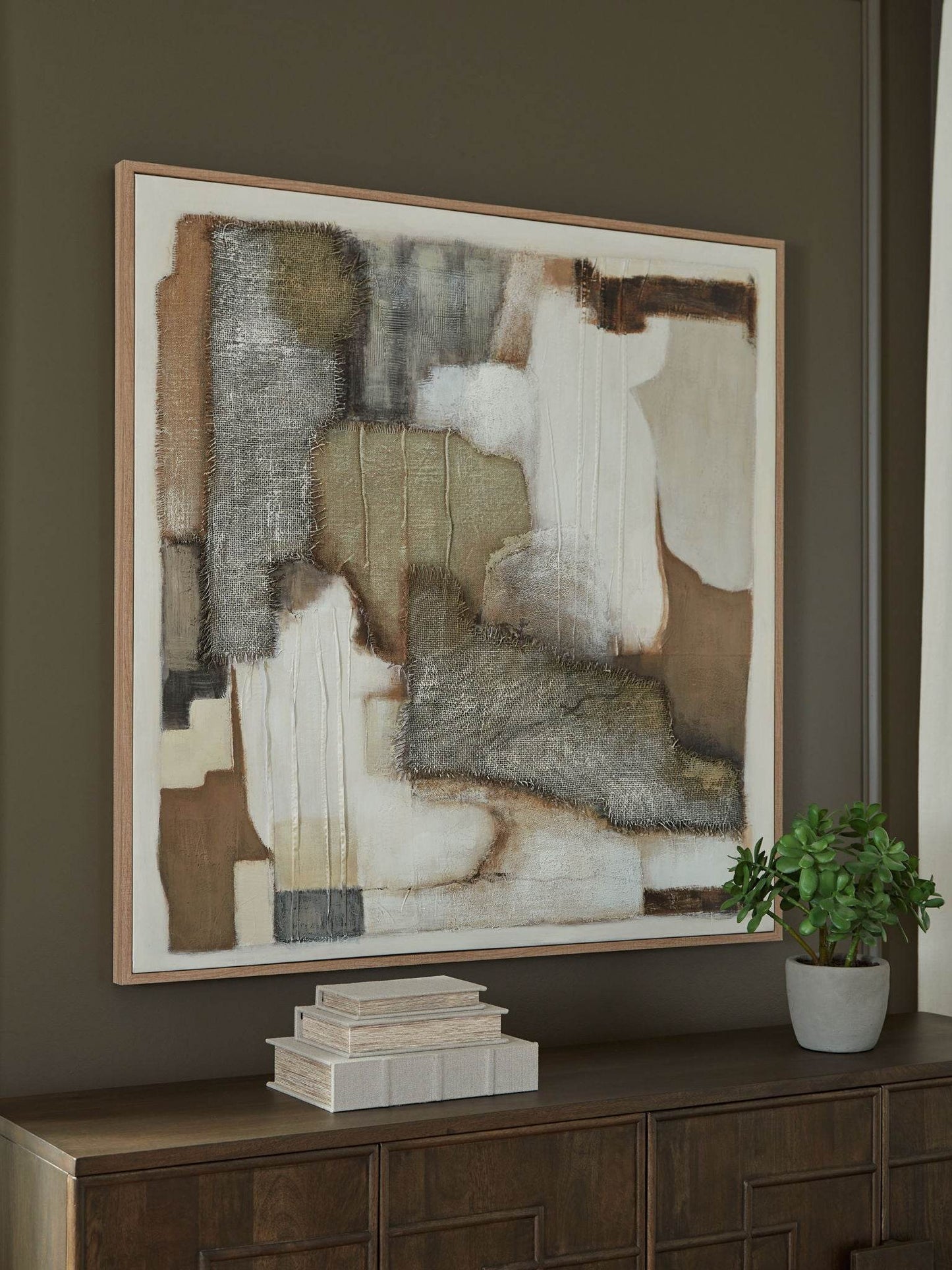 Wylander - Tan / Brown / Gray - Wall Art
