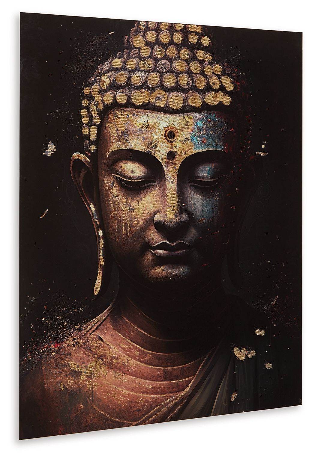 Caymoore - Black / Gold Finish - Wall Art - Forward Furniture