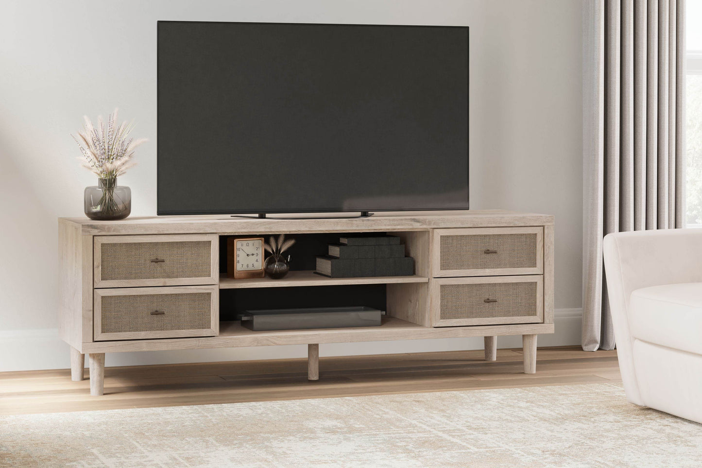 Cielden - Two-tone - Extra Large TV Stand - Forward Furniture