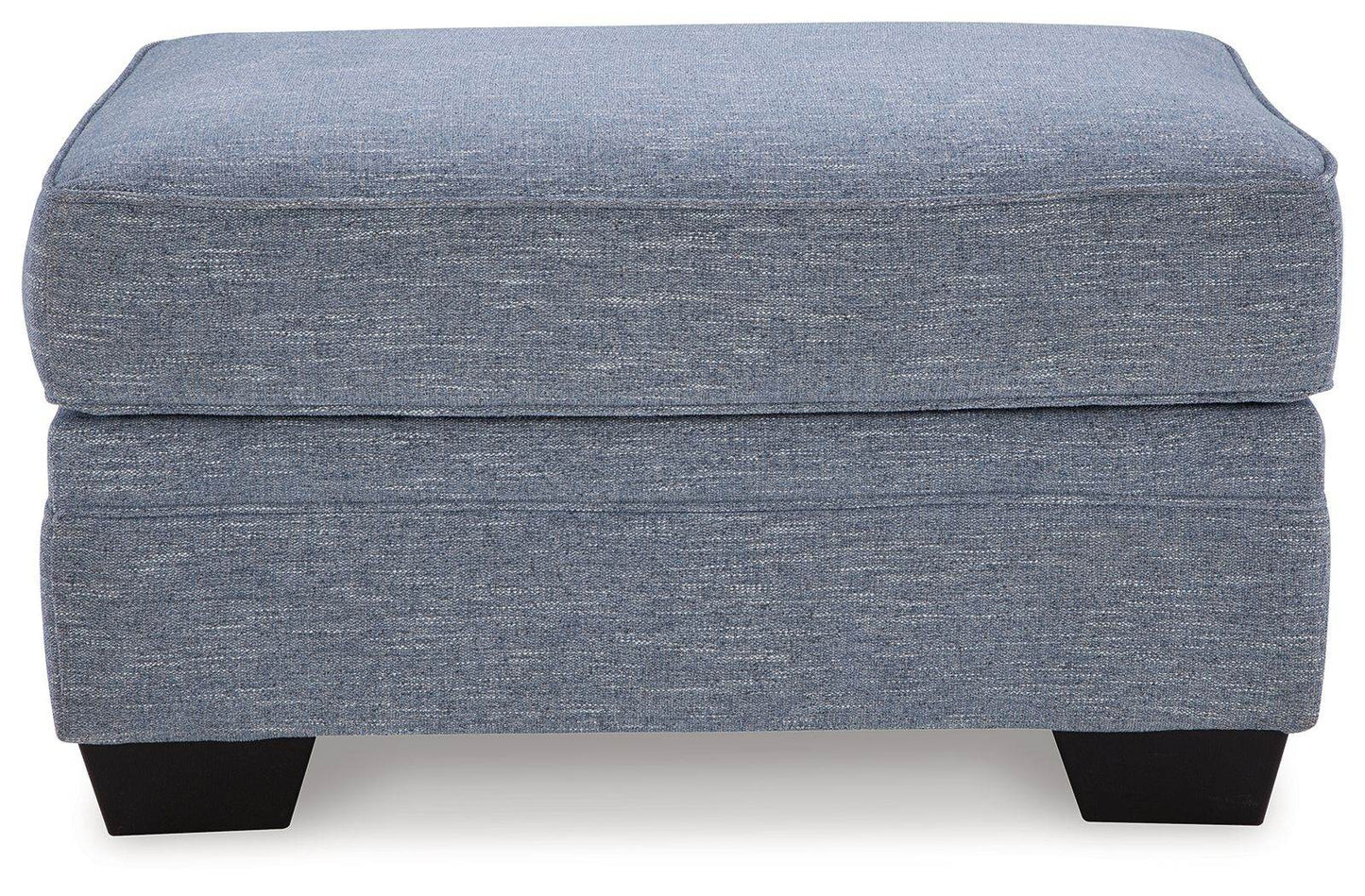 Carissa Manor - Denim - Ottoman - Forward Furniture