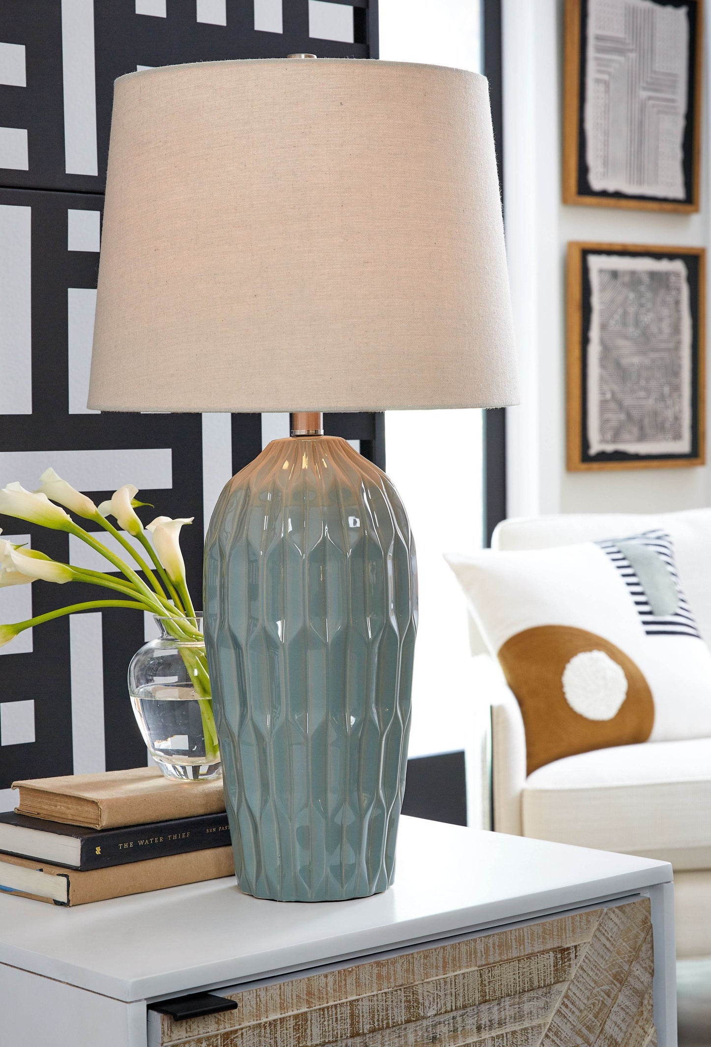 Hadbury - Ceramic Table Lamp (Set of 2) - Forward Furniture