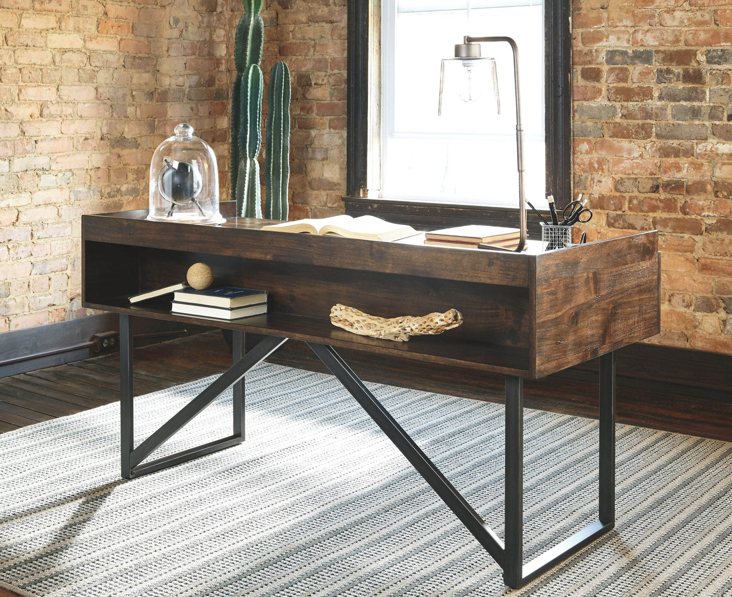 Starmore - Brown - Home Office Desk - Forward Furniture