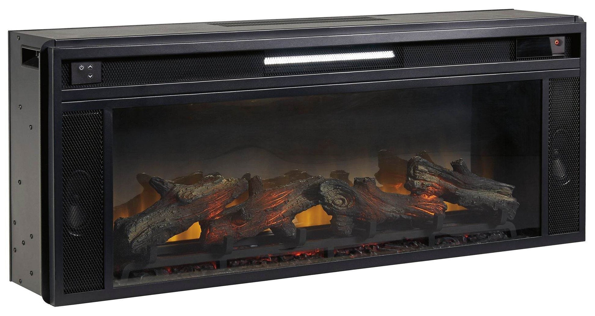 Entertainment Accessories - Black - Fireplace Insert - Rectangular - Forward Furniture