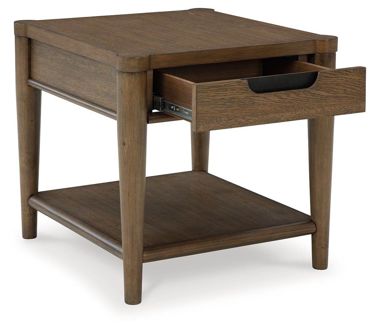 Roanhowe - Brown - Rectangular End Table - Forward Furniture