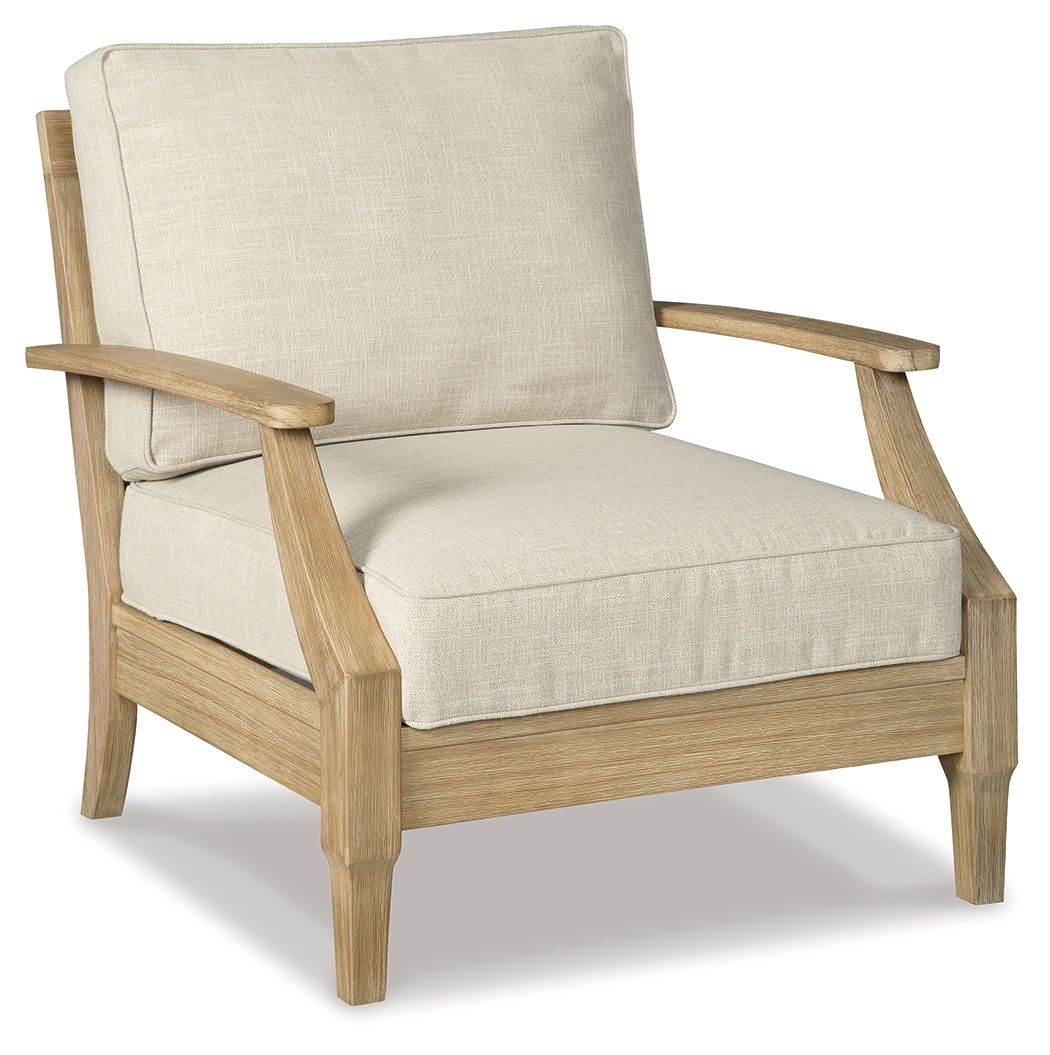 Clare View - Beige - Lounge Chair w/Cushion - Forward Furniture