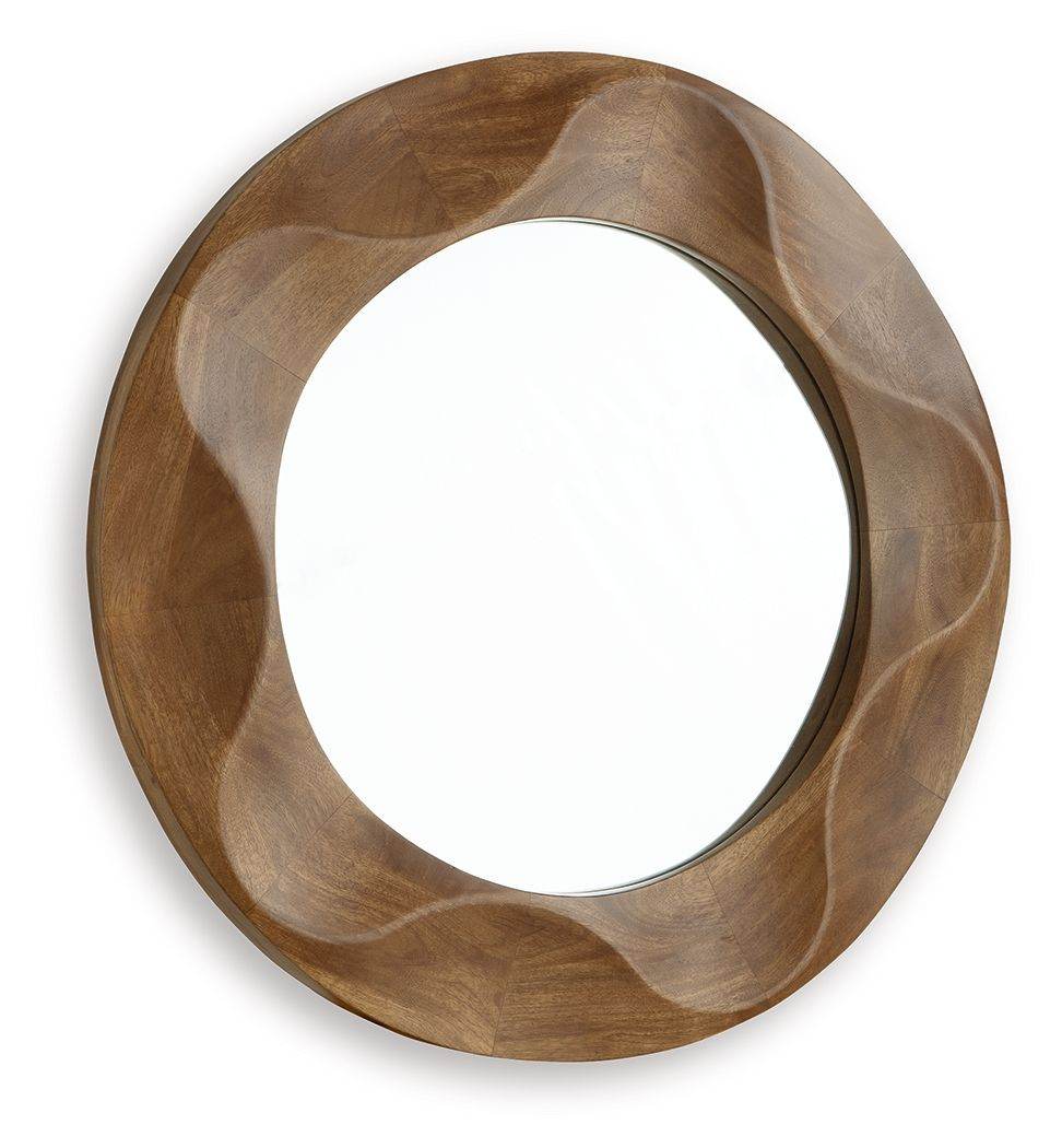 Aajon - Brown - Accent Mirror - Forward Furniture