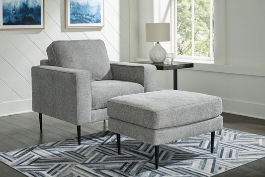 Hazela - Chair, Ottoman - Forward Furniture