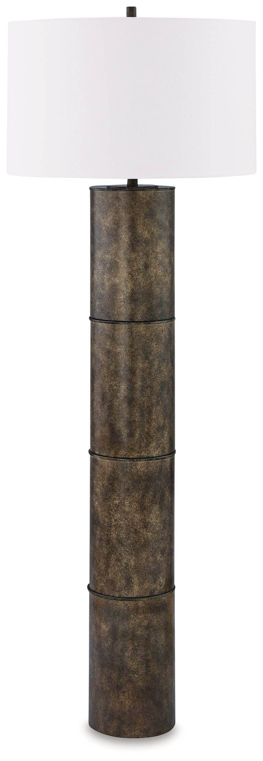 Jebson - Dark Bronze Finish - Metal Floor Lamp - Forward Furniture