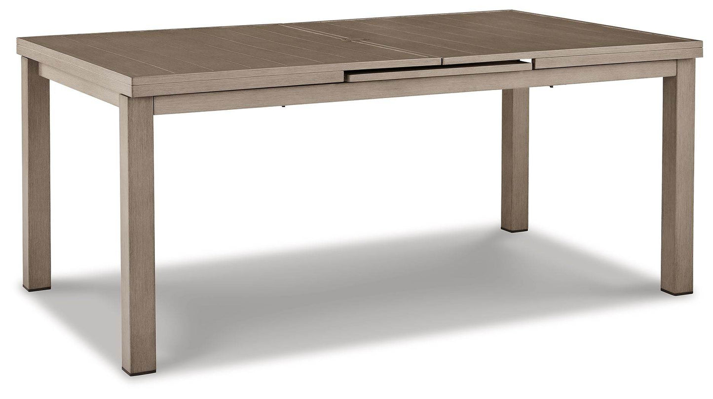 Beach Front - Beige - RECT Dining Room EXT Table - Forward Furniture