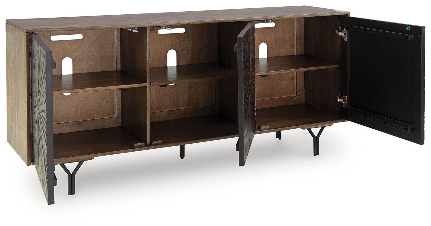 Lavinmont - Multi Brown - Accent Cabinet - Forward Furniture