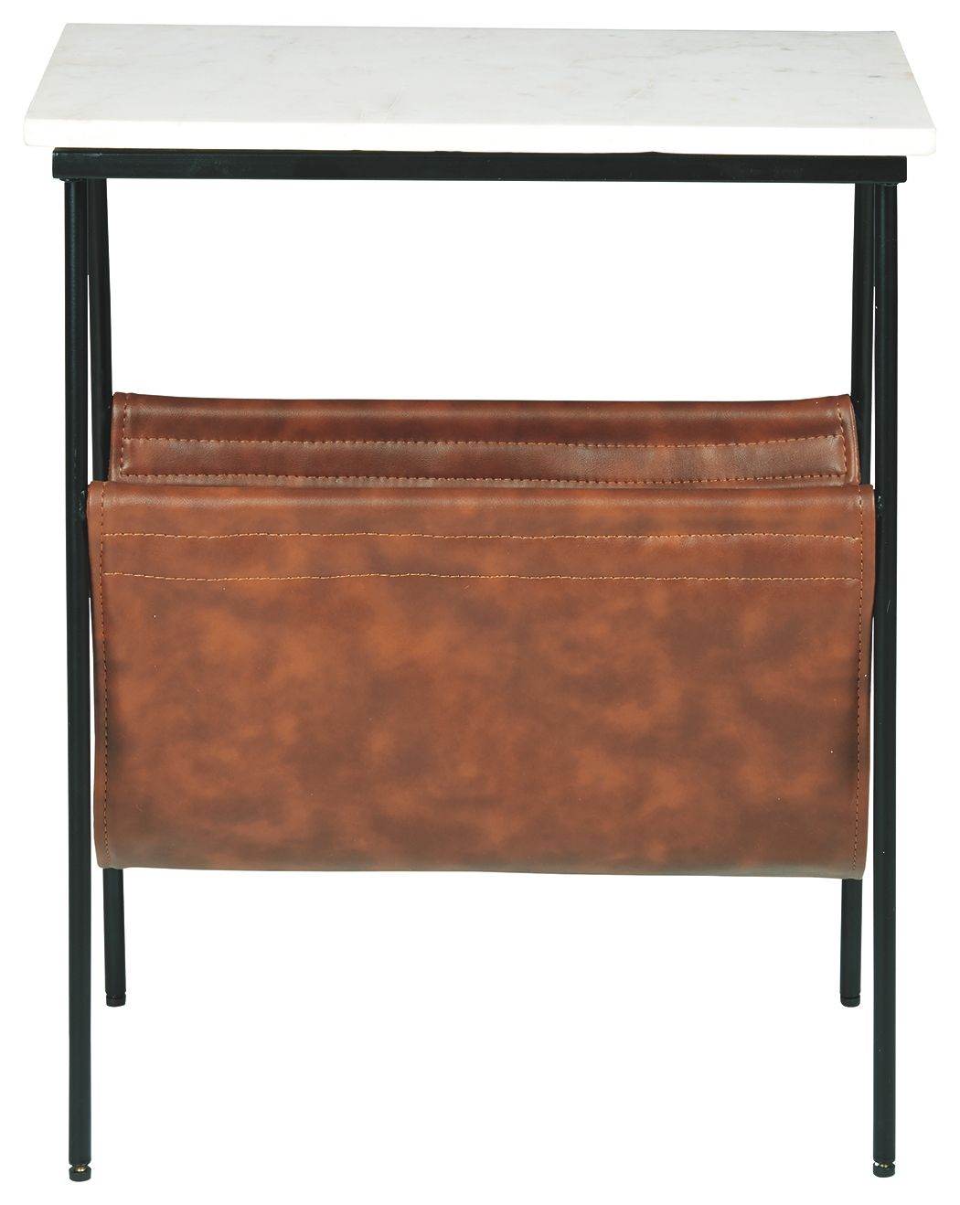 Etanbury - Brown / Black / White - Accent Table - Forward Furniture