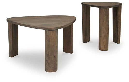 Reidport - Grayish Brown - Accent Cocktail Table Set (Set of 2) - Forward Furniture