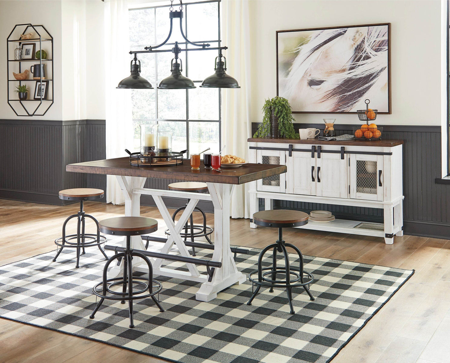 Valebeck - Counter Height Table Set - Forward Furniture