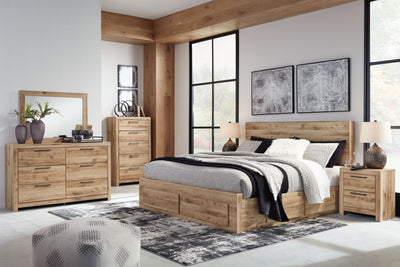 8 Pc. Bed, Dresser, Mirror, Chest