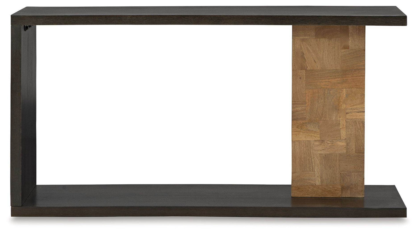 Camlett - Brown - Console Sofa Table - Forward Furniture