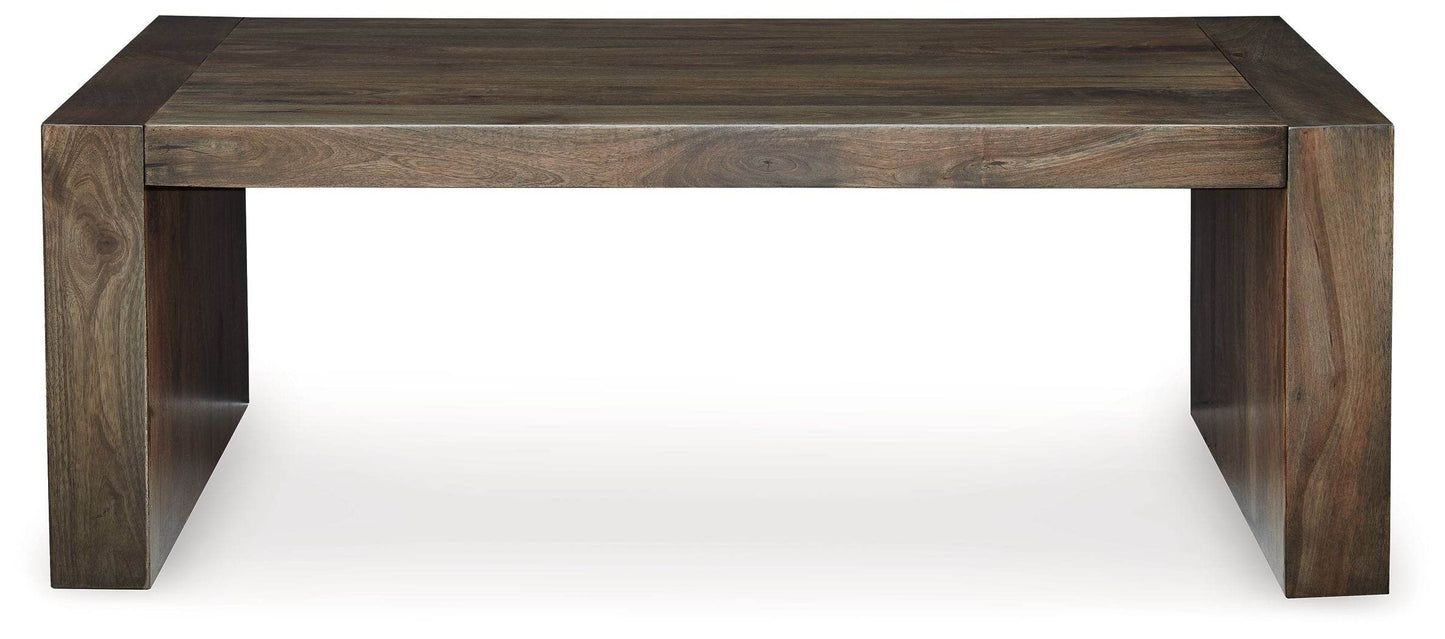 Dreggan - Brown - Rectangular Cocktail Table - Forward Furniture