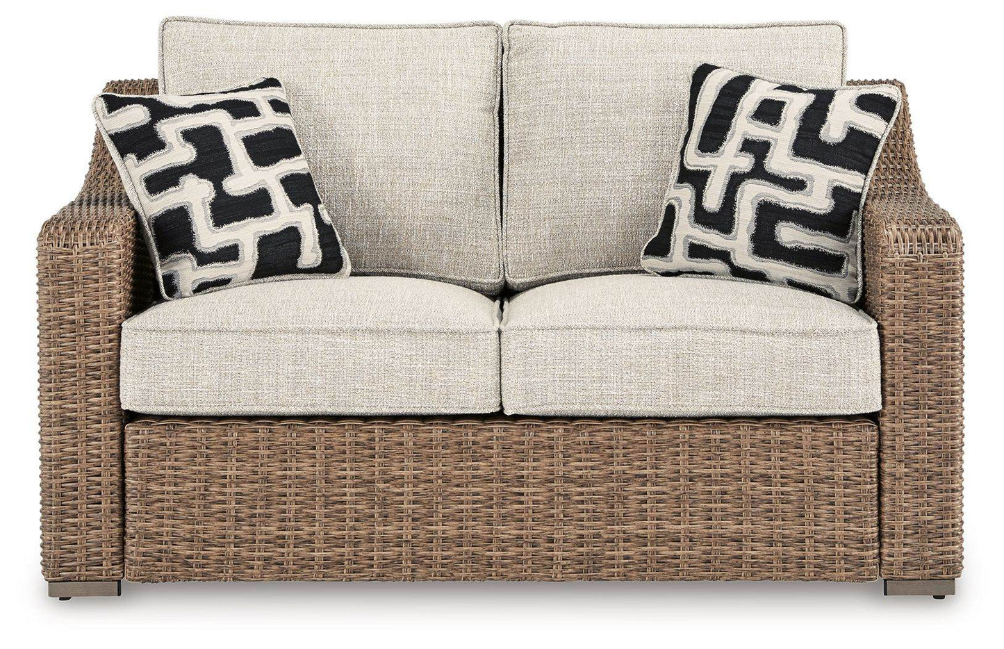 Beachcroft - Beige - Loveseat With Cushion - Forward Furniture