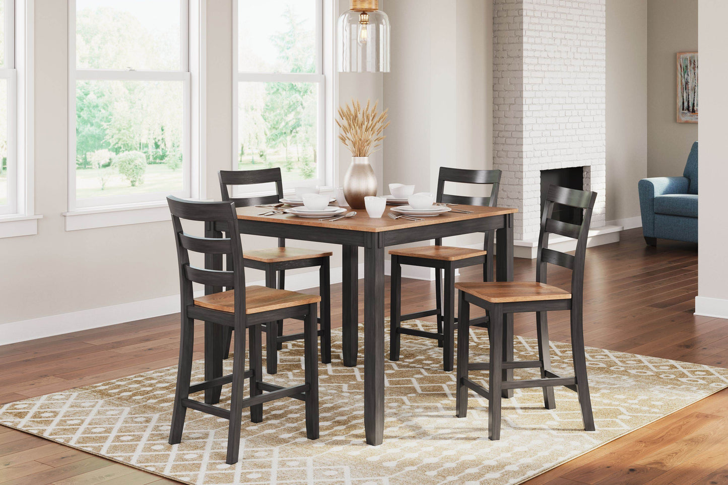Gesthaven - Dining Room Counter Table Set - Forward Furniture
