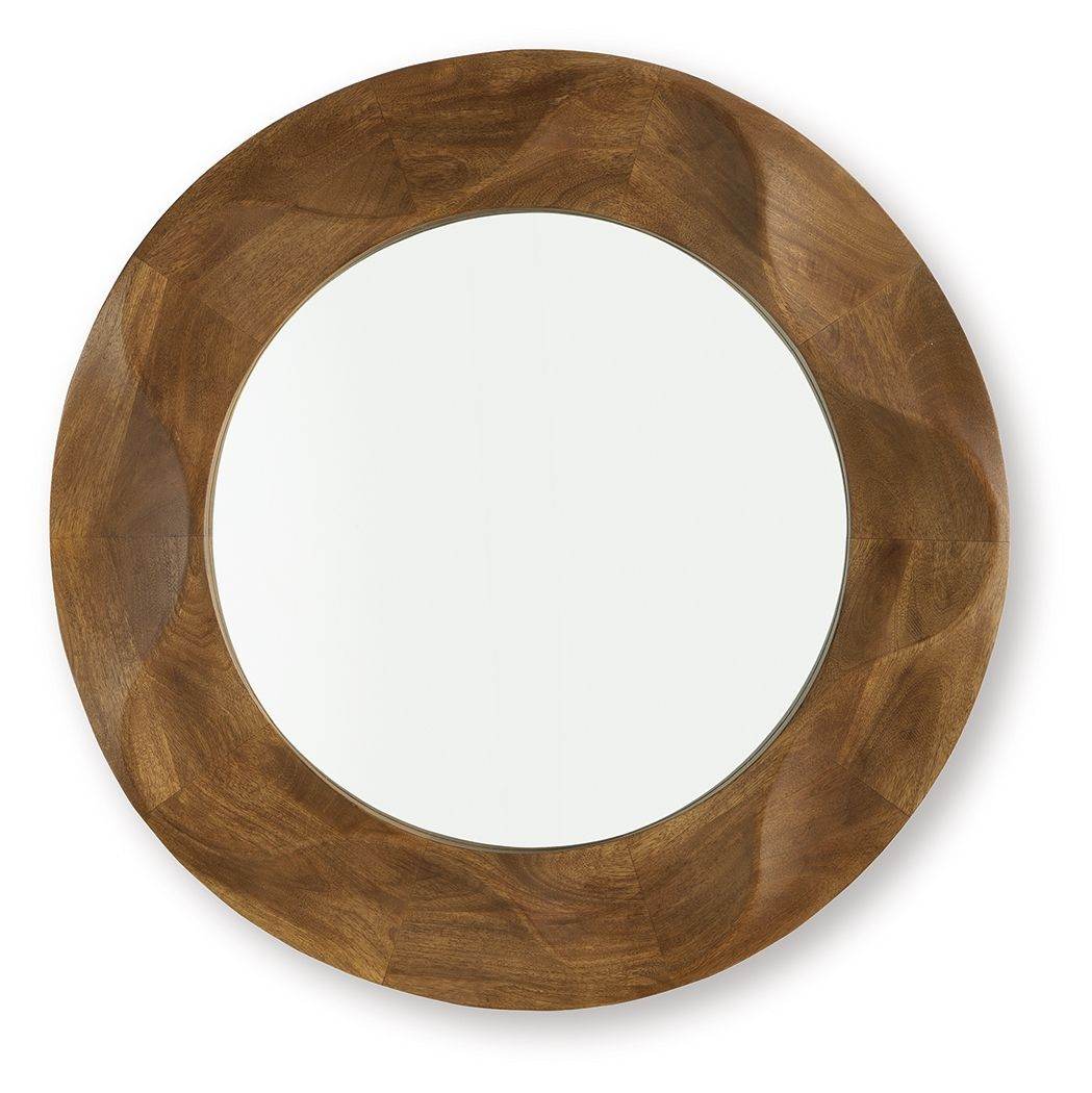 Aajon - Brown - Accent Mirror - Forward Furniture