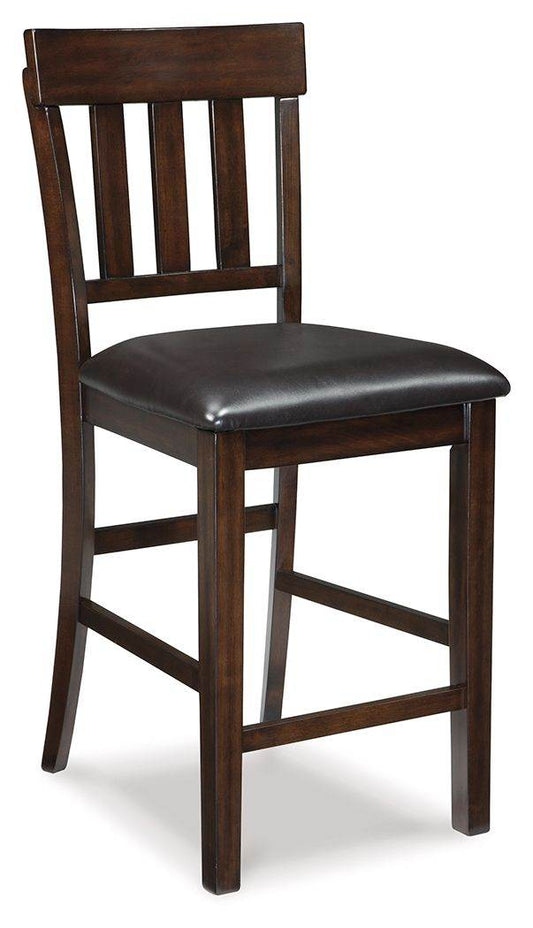 Haddigan - Dark Brown - Upholstered Barstool (Set of 2) - Forward Furniture