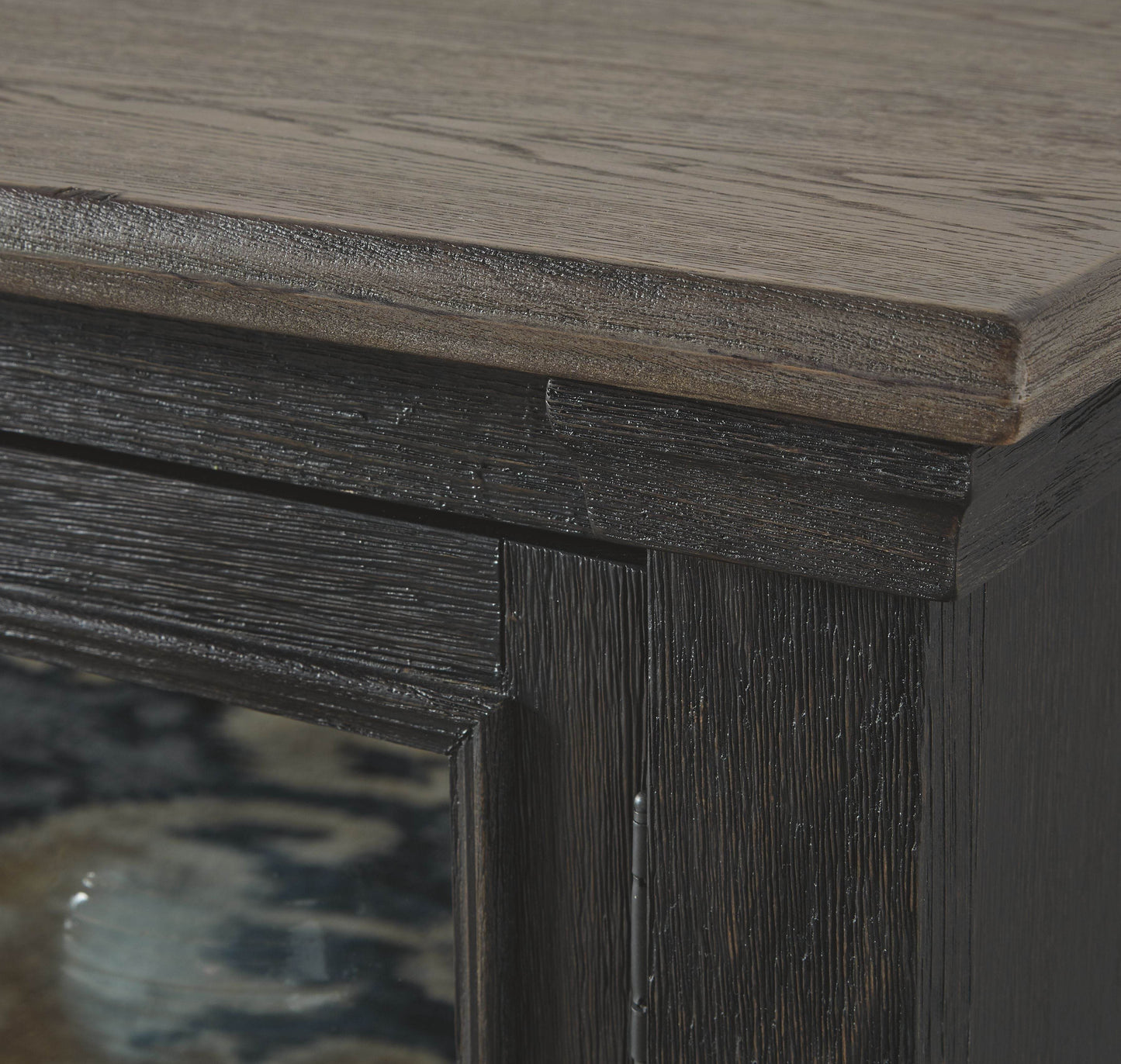 Tyler Creek - Black / Gray - Extra Large TV Stand - Forward Furniture
