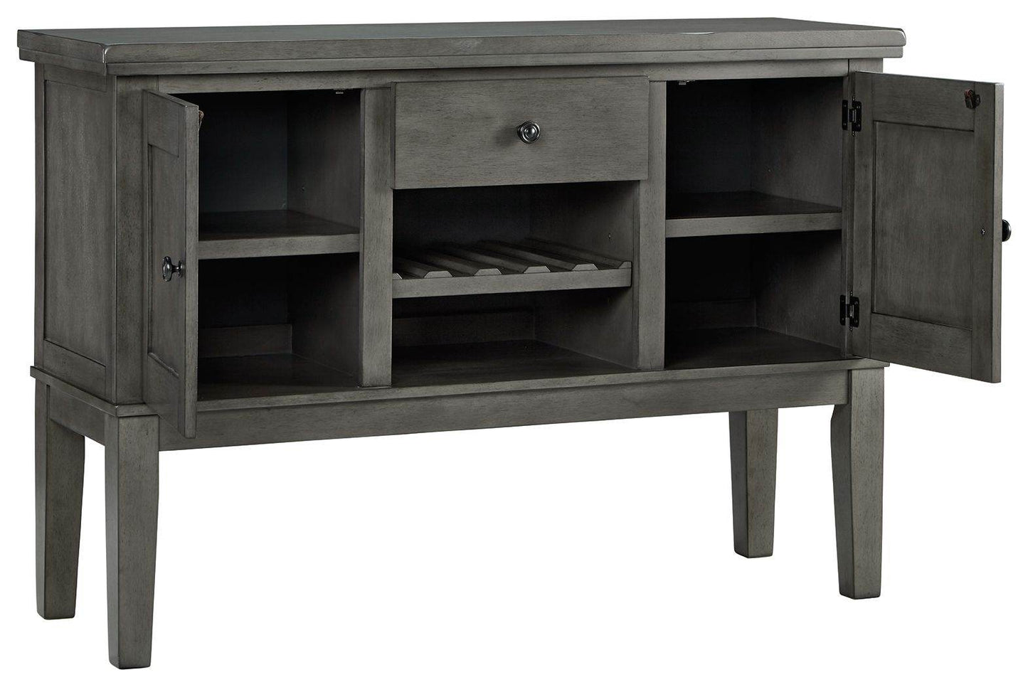 Hallanden - Gray - Dining Room Server - Forward Furniture