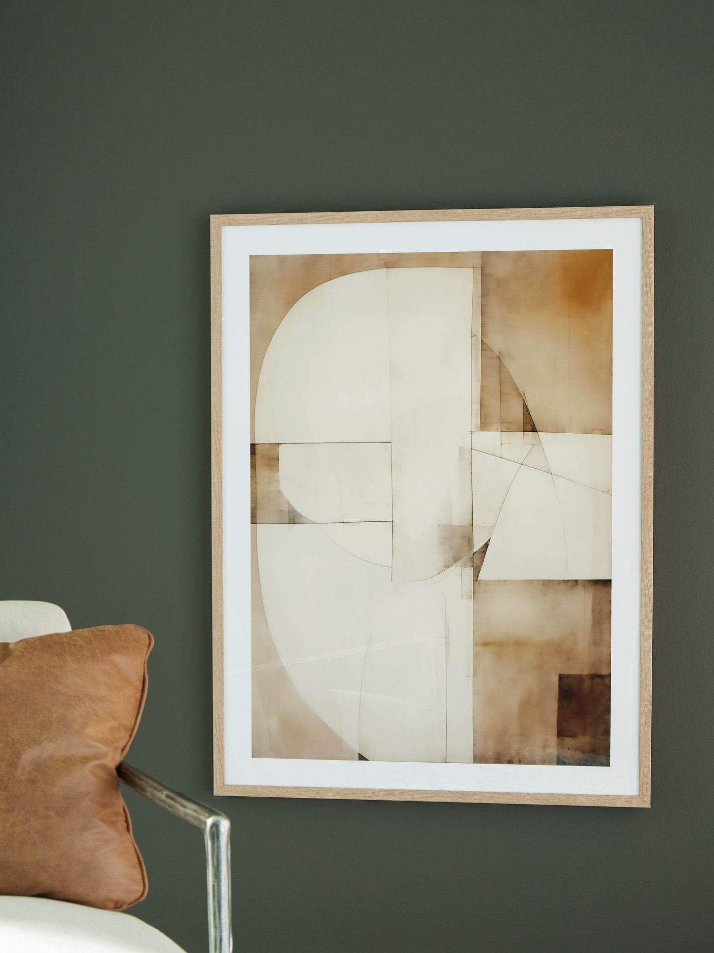 Corlain - Brown / Tan / White - Wall Art - Forward Furniture