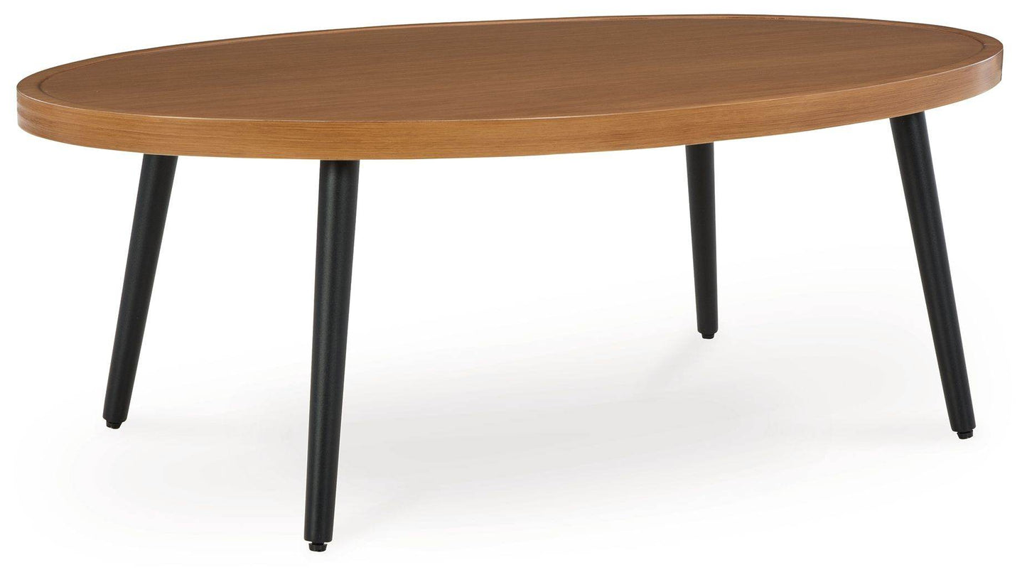 Horizon Hall - Two-tone Brown - Cocktail Table - Forward Furniture
