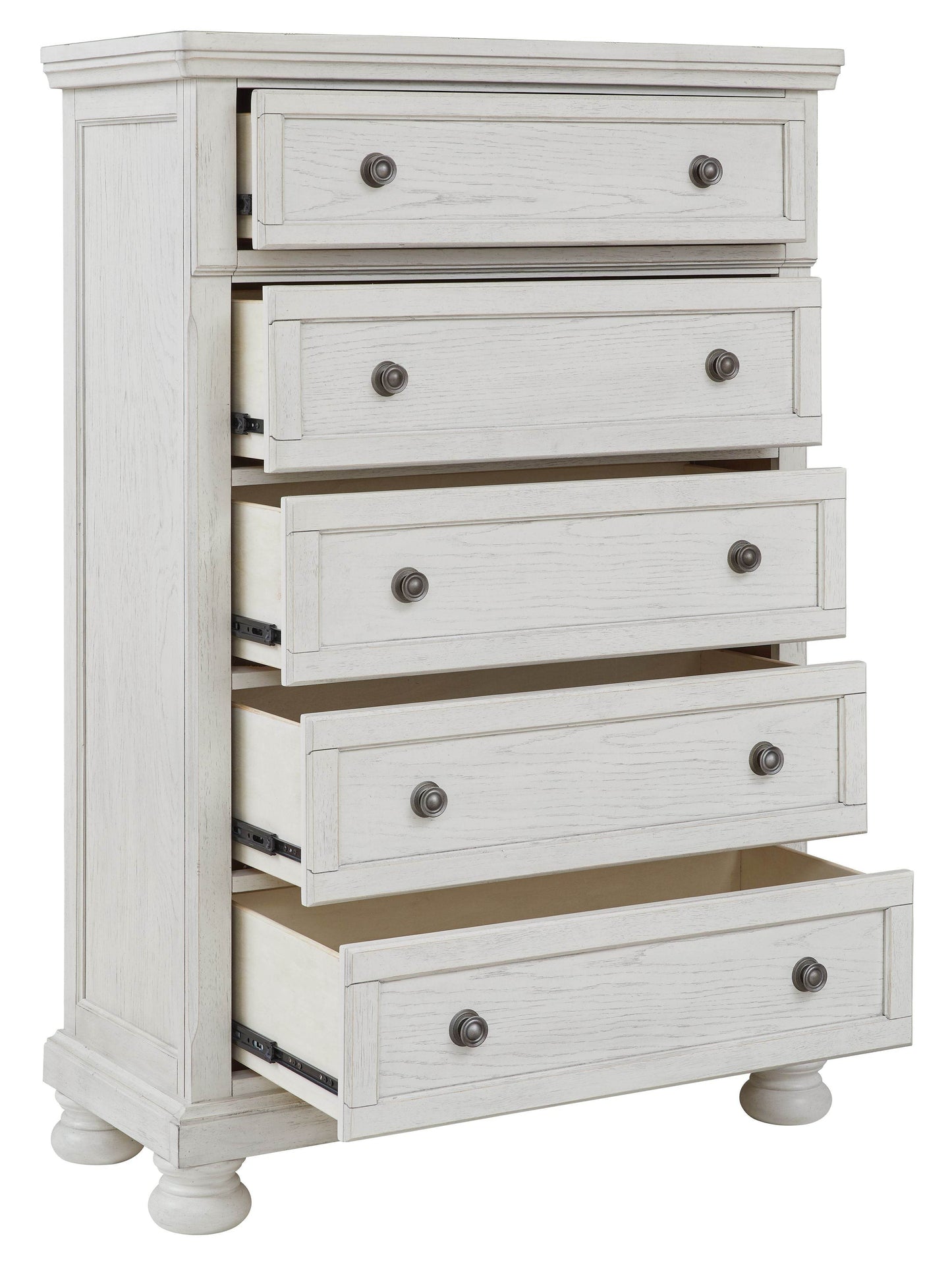 Robbinsdale - Antique White - Five Drawer Chest - Forward Furniture
