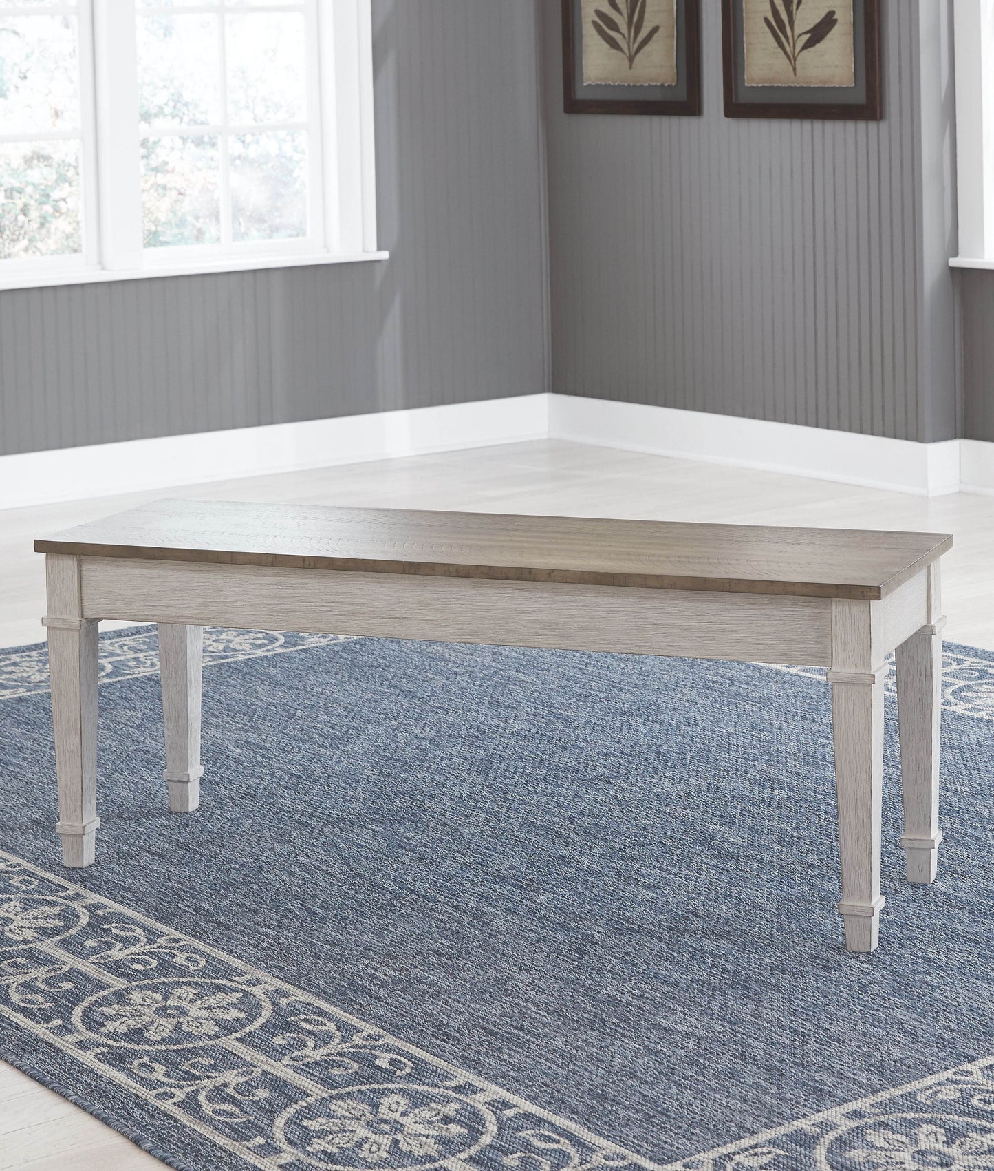 Skempton - White - Storage Bench - Forward Furniture