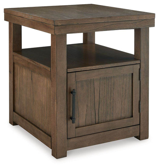Boardernest - Brown - Rectangular End Table - Forward Furniture