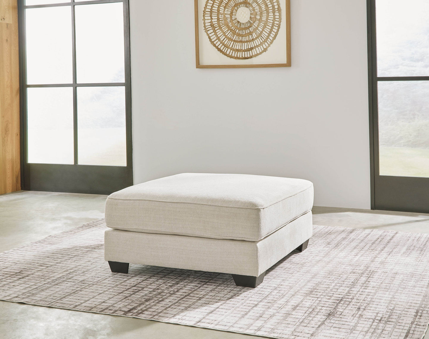 Lerenza - Birch - Oversized Accent Ottoman - Forward Furniture