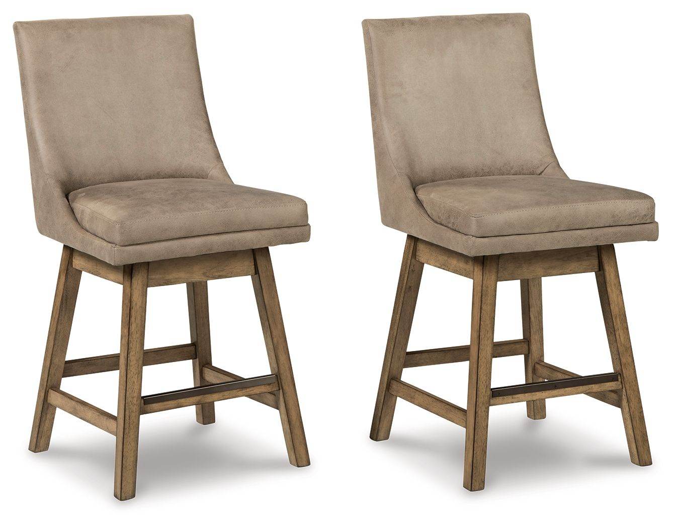 Tallenger - Swivel Barstool (Set of 2) - Forward Furniture
