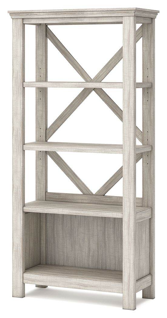 Carynhurst - Whitewash - Large Bookcase - Forward Furniture