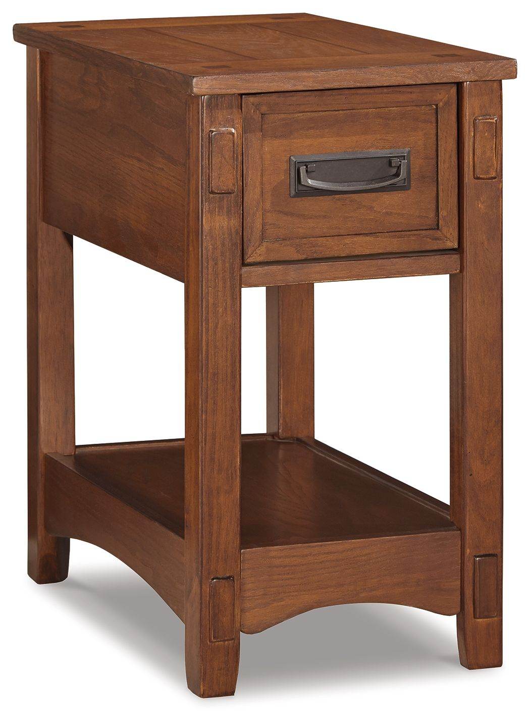 Breegin - Brown - Chair Side End Table - 1 Drawer - Forward Furniture