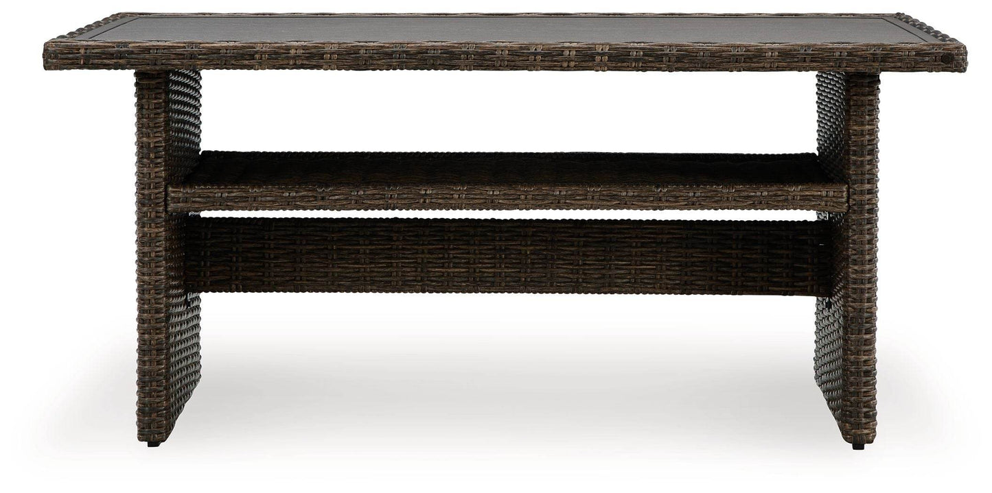 Brook Ranch - Brown - Rect Multi-use Table - Forward Furniture
