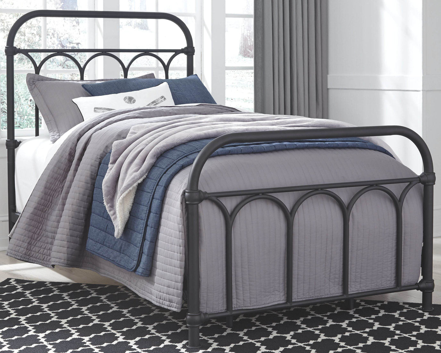 Nashburg - Arch Bed - Forward Furniture