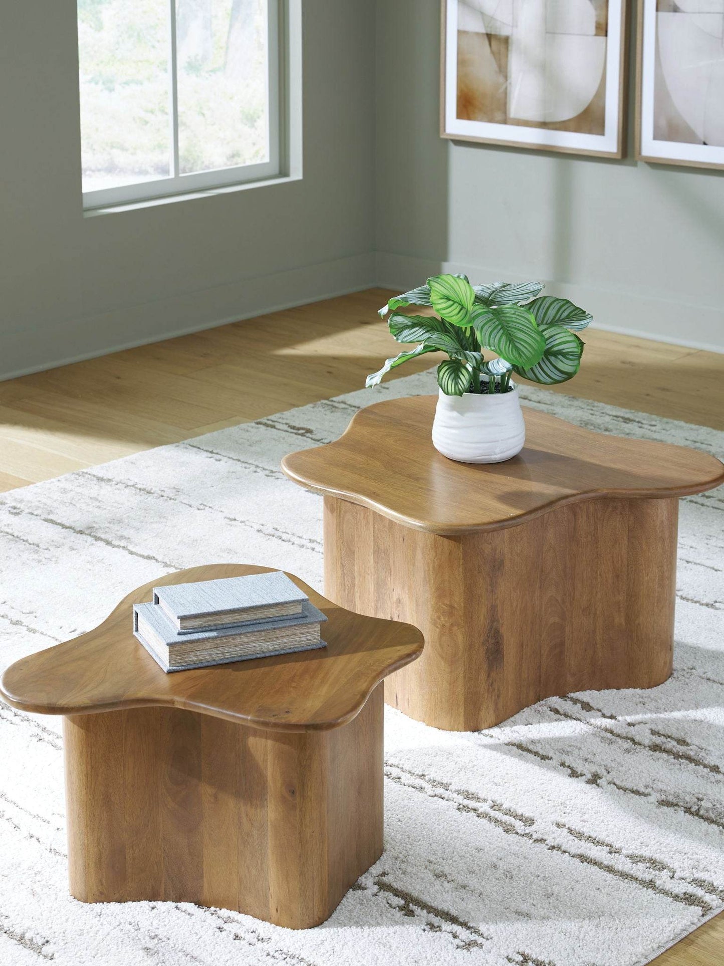Abeford - Brown - Accent Cocktail Table (Set of 2) - Forward Furniture