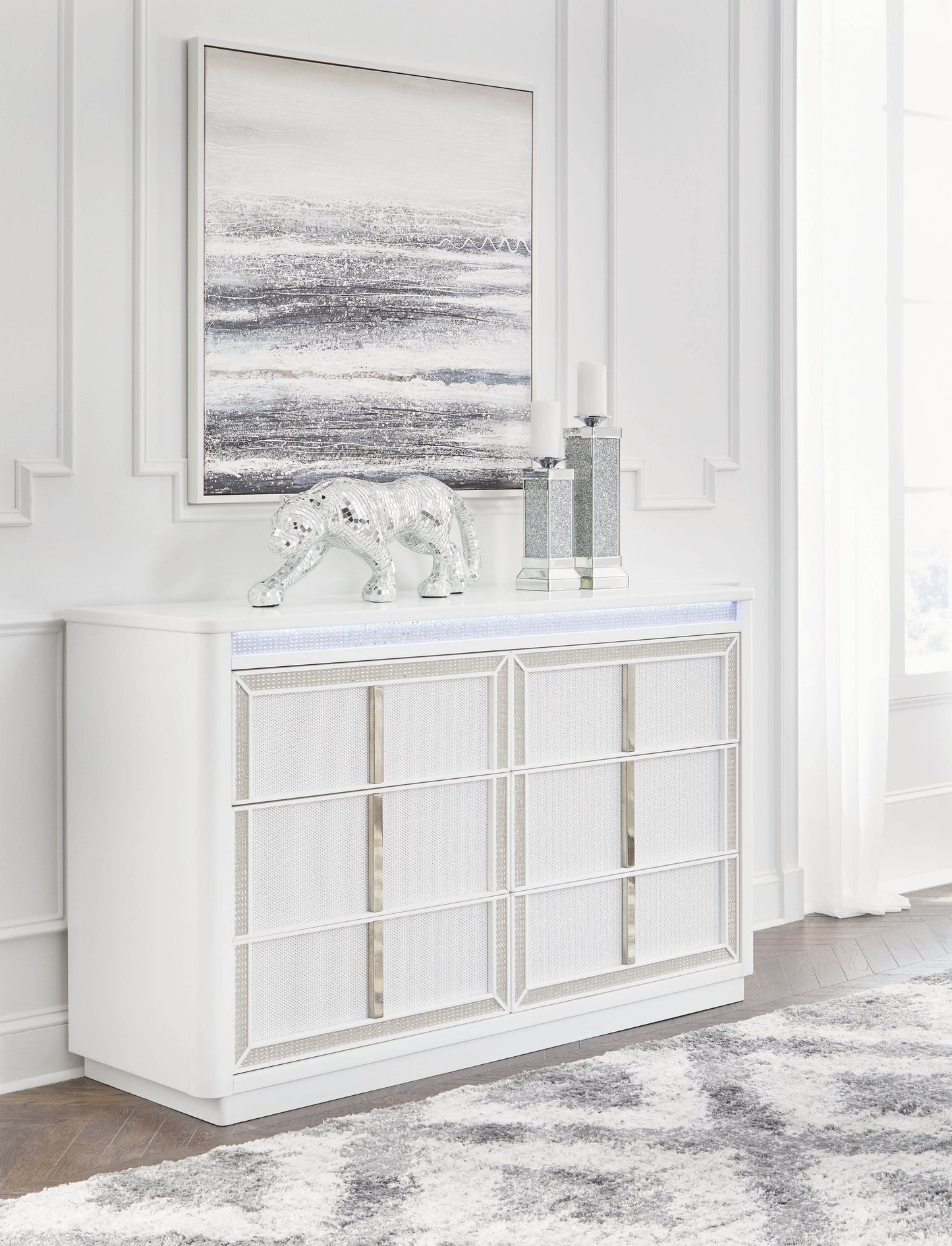 Chalanna - White - Dresser - Forward Furniture