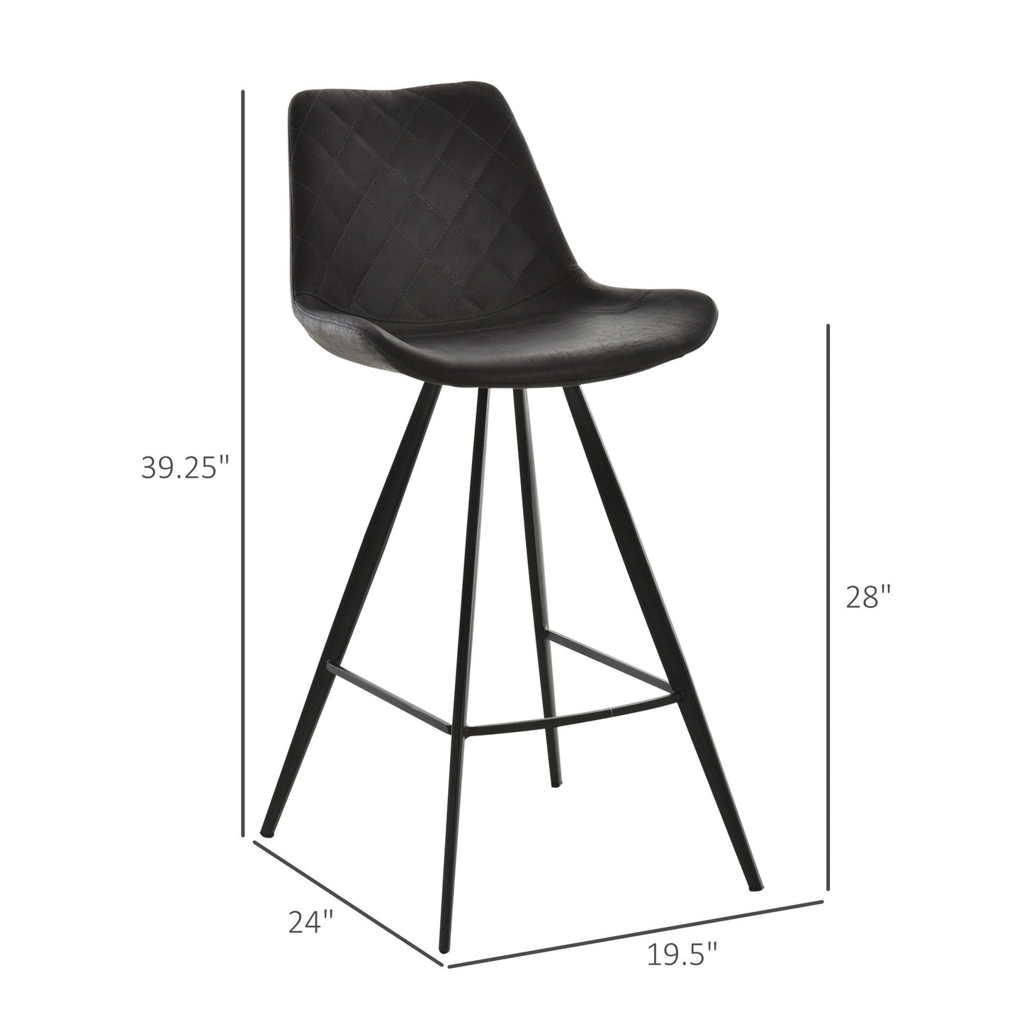 Emi Bar Stool Set of 2
