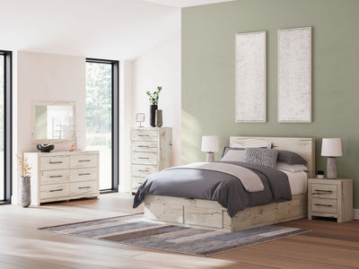 10 Pc. Bed, Dresser, Mirror, Chest, 2 Nightstands