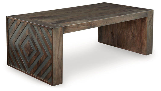 Dreggan - Brown - Rectangular Cocktail Table - Forward Furniture