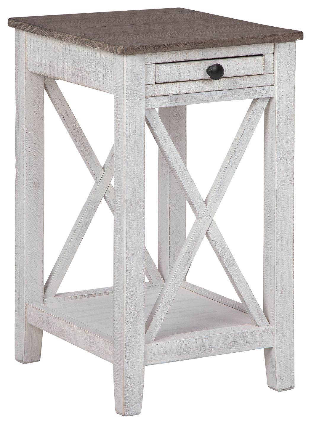 Adalane - White / Gray - Accent Table - Forward Furniture