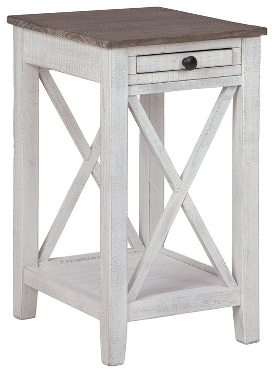 Adalane - White / Gray - Accent Table - Forward Furniture