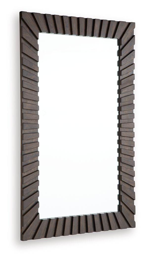 Advin - Dark Brown - Accent Mirror - Forward Furniture