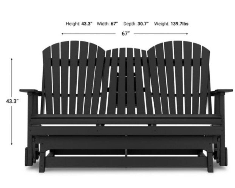 Hyland Wave - Glider Loveseat - Forward Furniture
